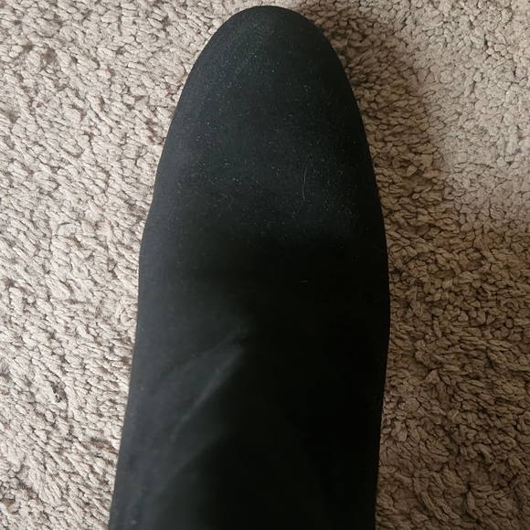 J. Crew Sadie Suede Black Ankle Booties 10 - Picture 5 of 6